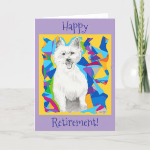 Happy Retirement Blank Inside Card