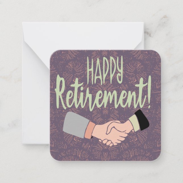 Happy Retirement Card (Front)