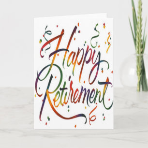 Happy Retirement Card