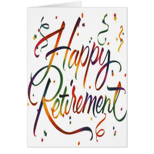 Happy Retirement Card