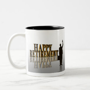 Happy Retirement coffee mug
