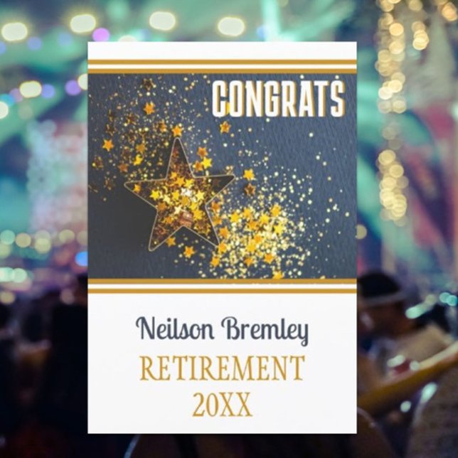 Happy Retirement Congrats Custom Card (Creator Uploaded)