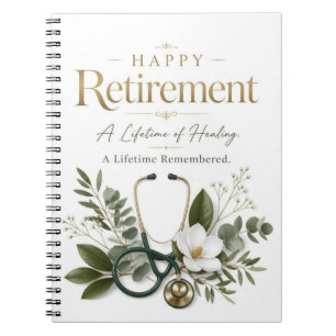 Happy Retirement Doctor Notebook