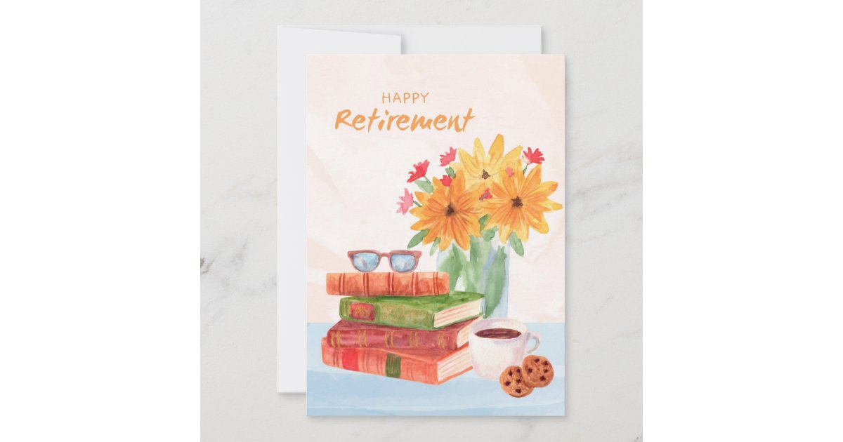 Happy Retirement Greeting Card | Zazzle.co.uk