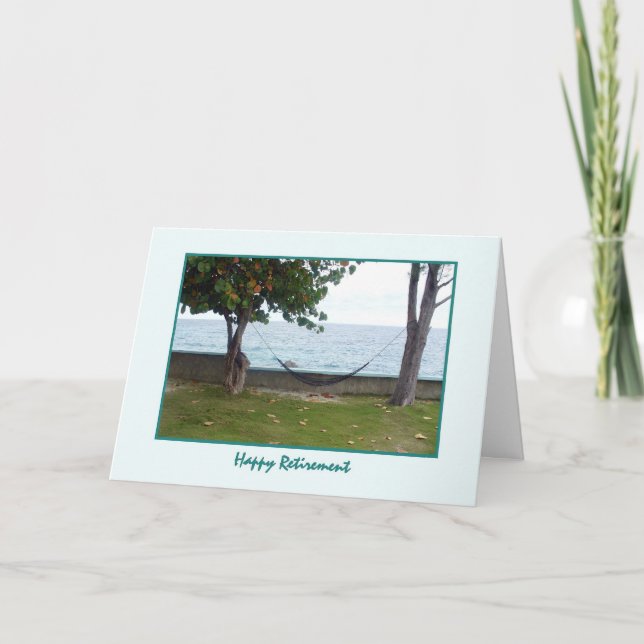 Happy Retirement Greeting Card (Front)