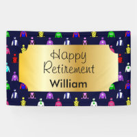 Happy Retirement Horse Racing Jockey Silks