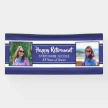 Happy Retirement Nautical Navy Blues Photos