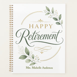 Happy Retirement Personalised Planner