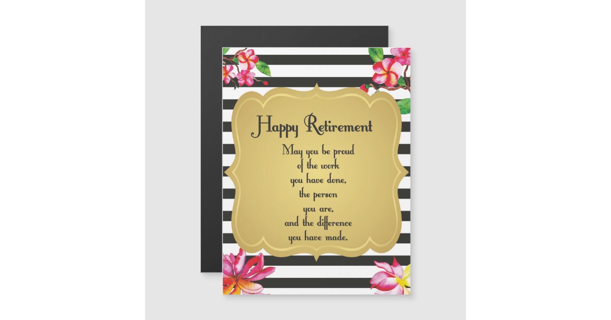 Happy Retirement Quote Farewell Gift | Zazzle