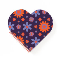  Happy Retro Flowers Cute 70s Hippie Daisy Pattern