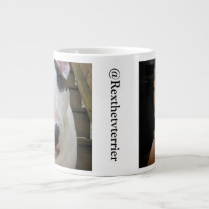 Happy Rex close-up mug