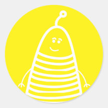 Happy Robot emotion sticker!