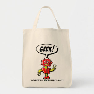 Happy Robot Geek Bag
