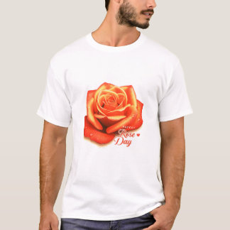 "Happy Rose Day 2025 🌹 | A Blooming Start to Love T-Shirt
