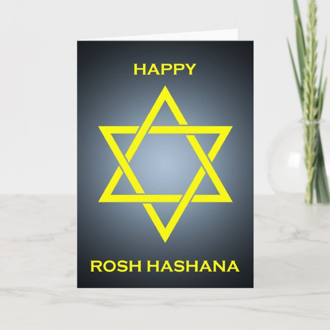 happy rosh hashana holiday card (Front)