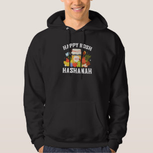 Happy Rosh Hashanah Shofar Jews Holiday Jewish New Hoodie