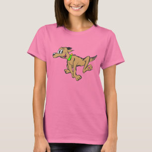 Happy Running Dog Customisable Toddler T-shirt
