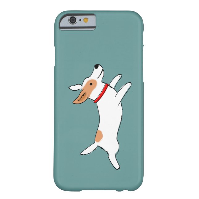 Happy Running Jack Russell Terrier - Cute Dog Case-Mate iPhone Case (Back)