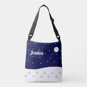 Happy Rural Winter Crossbody Bag