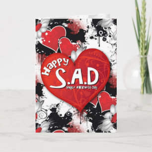 Happy S.A.D. Goth. Holiday Card