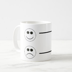 Happy-Sad Coffee Level Mug