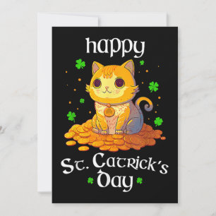 Happy Saint Catricks Day St Patricks Irish Leprech Invitation
