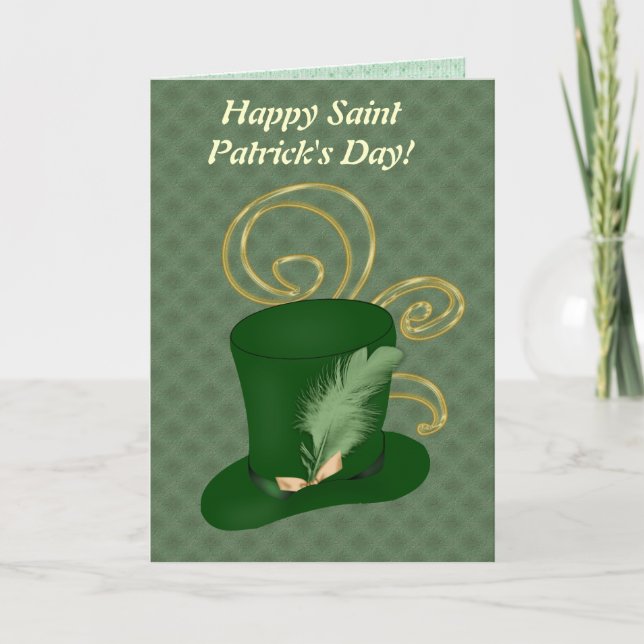 Happy Saint Patricks day Card (Front)