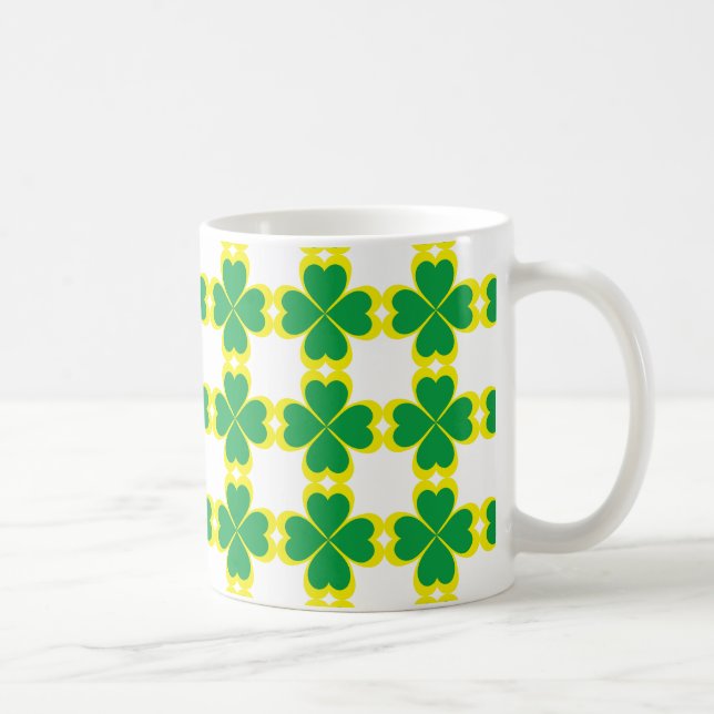 Happy Saint Patrick's Day custom Coffee Mug (Right)