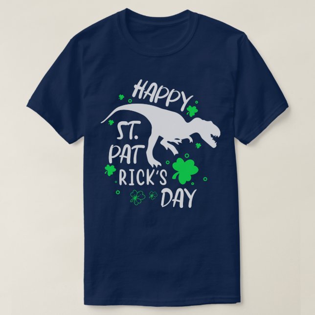 Happy Saint Patricks Day Gift Shirt For Mens St Pa (Design Front)