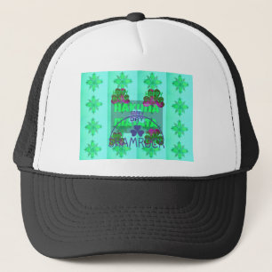 Happy Saint Patrick's Day Hakuna Matata Art Print Trucker Hat