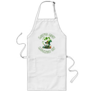 happy saint patrick's day long apron