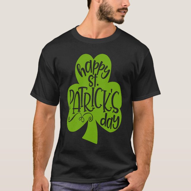 Happy Saint Patrick's Day Lucky Charm Paddy's Day  T-Shirt (Front)