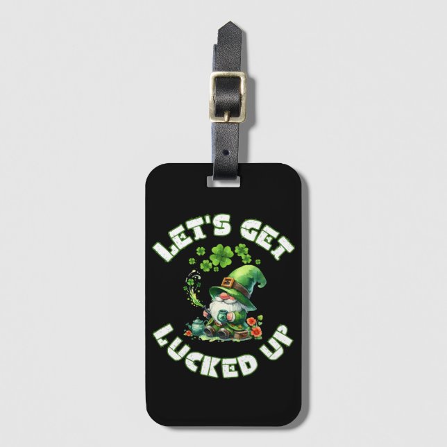 happy saint patrick's day luggage tag (Front Vertical)