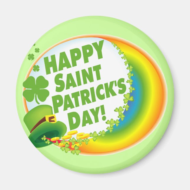Happy Saint Patrick's Day! Magnet (Front)