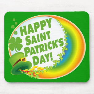 Happy Saint Patrick's Day! Mouse Mat