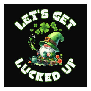 happy saint patrick's day photo print