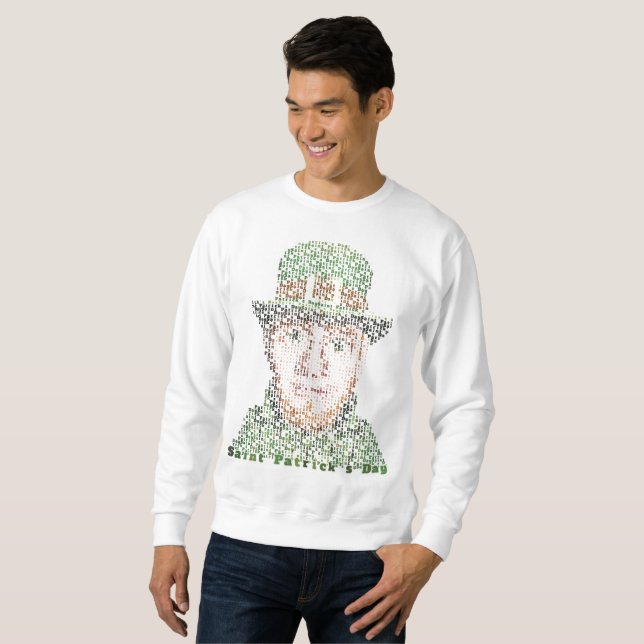 Happy saint patrick's day! sweatshirt (Front Full)