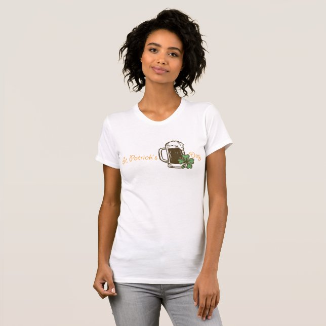 Happy saint patrick's day! T-Shirt (Front Full)