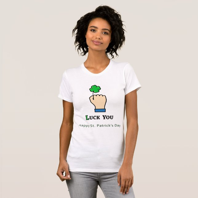 Happy saint patrick's day! T-Shirt (Front Full)