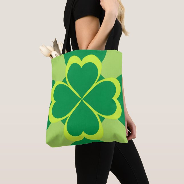 Happy Saint Patrick's Day! Tote Bag (Close Up)