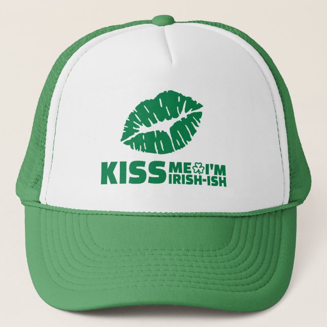 Happy saint patrick's day! trucker hat (Front)