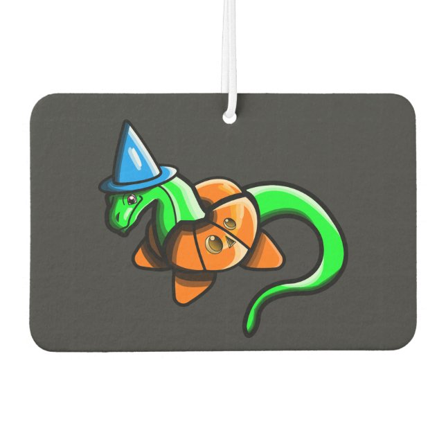 Happy Samhain!! Car Air Freshener (Front)