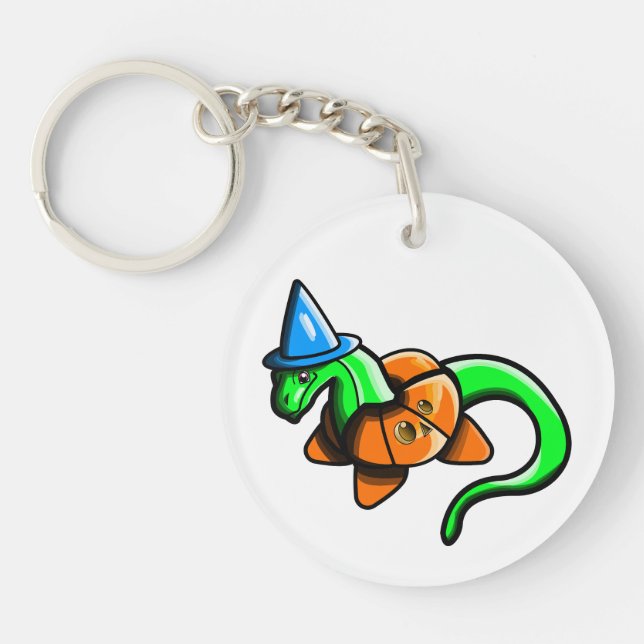 Happy Samhain!!  Key Ring (Front)