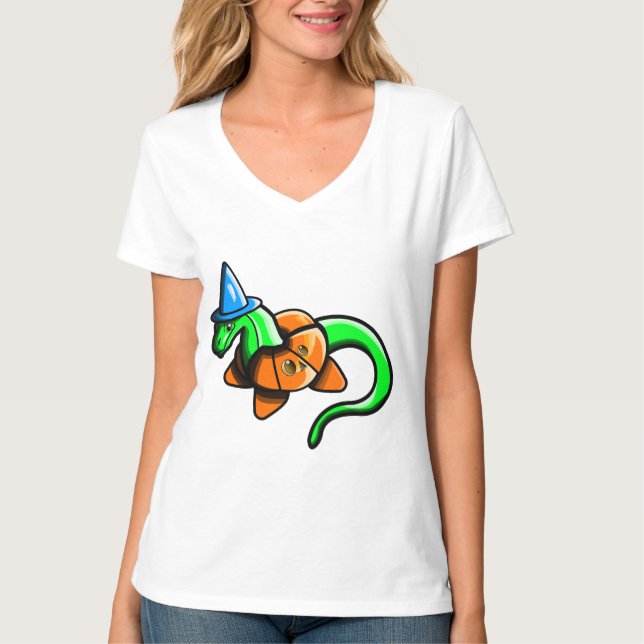 Happy Samhain!! T-Shirt (Front)