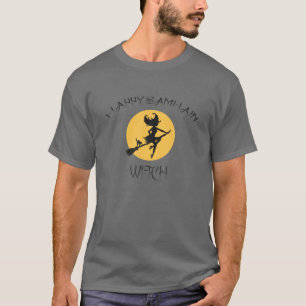 Happy Samhain Witch Celtic Gaelic Halloween T-Shirt