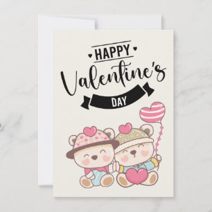 happy   san  valentine lovers drinking coffee holiday card
