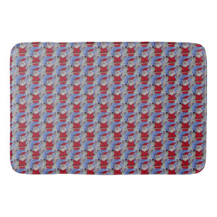 Happy Santa Bath Mat