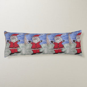 Happy Santa Body Cushion