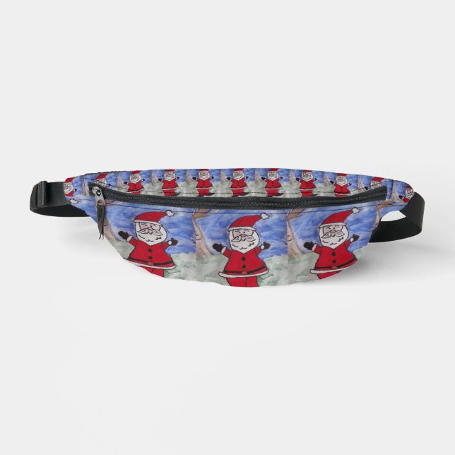 Happy Santa Bum Bag (Front)