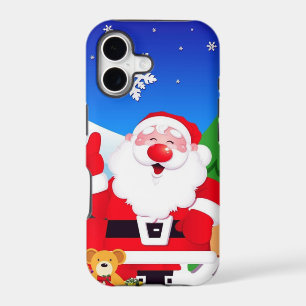 Happy Santa Claus Cartoon